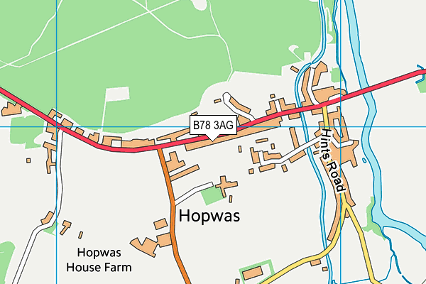 B78 3AG map - OS VectorMap District (Ordnance Survey) B78 3AG map - OS VectorMap District (Ordnance Survey)