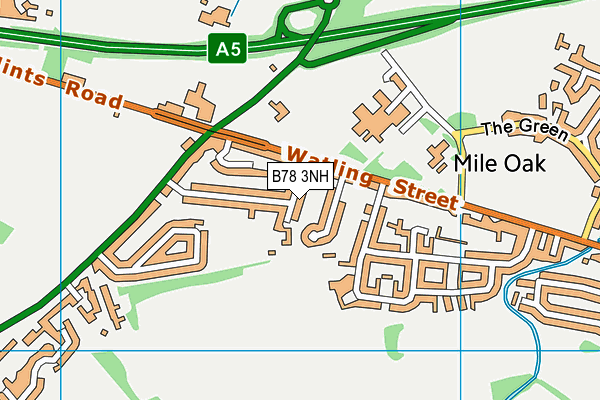 B78 3NH map - OS VectorMap District (Ordnance Survey) B78 3NH map - OS VectorMap District (Ordnance Survey)