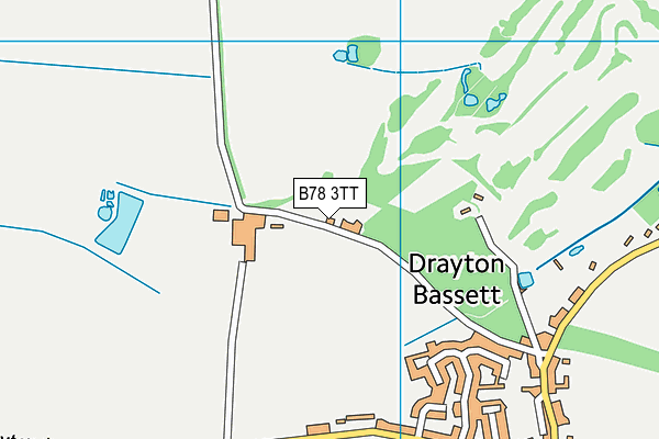 B78 3TT map - OS VectorMap District (Ordnance Survey) B78 3TT map - OS VectorMap District (Ordnance Survey)