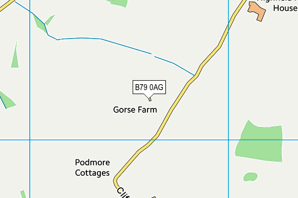 B79 0AG map - OS VectorMap District (Ordnance Survey) B79 0AG map - OS VectorMap District (Ordnance Survey)