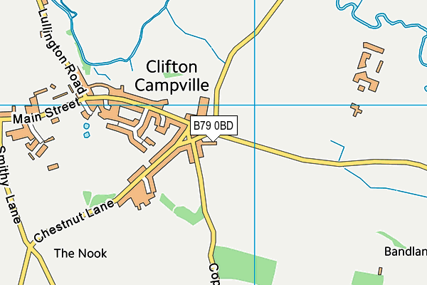 B79 0BD map - OS VectorMap District (Ordnance Survey) B79 0BD map - OS VectorMap District (Ordnance Survey)