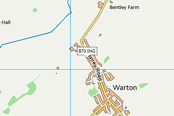 B79 0HG map - OS VectorMap District (Ordnance Survey) B79 0HG map - OS VectorMap District (Ordnance Survey)