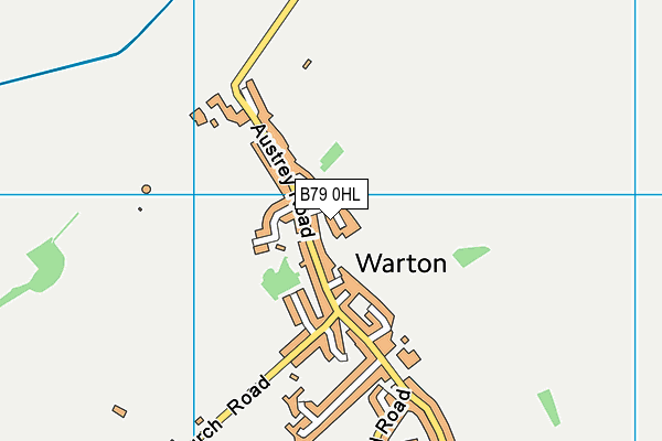 B79 0HL map - OS VectorMap District (Ordnance Survey) B79 0HL map - OS VectorMap District (Ordnance Survey)