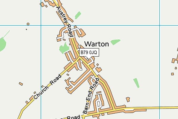 B79 0JQ map - OS VectorMap District (Ordnance Survey) B79 0JQ map - OS VectorMap District (Ordnance Survey)