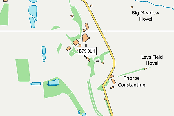 B79 0LH map - OS VectorMap District (Ordnance Survey) B79 0LH map - OS VectorMap District (Ordnance Survey)