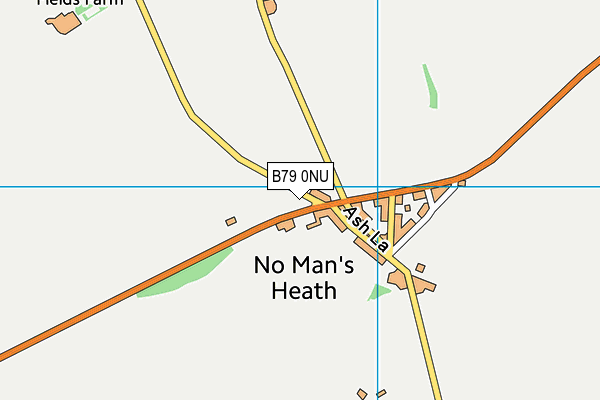 B79 0NU map - OS VectorMap District (Ordnance Survey) B79 0NU map - OS VectorMap District (Ordnance Survey)