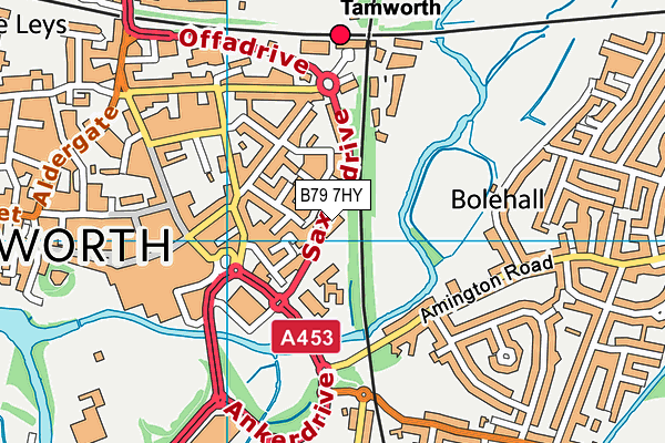 B79 7HY map - OS VectorMap District (Ordnance Survey) B79 7HY map - OS VectorMap District (Ordnance Survey)