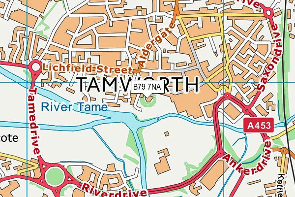 B79 7NA map - OS VectorMap District (Ordnance Survey) B79 7NA map - OS VectorMap District (Ordnance Survey)