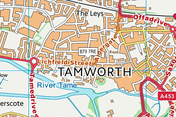 B79 7RE map - OS VectorMap District (Ordnance Survey) B79 7RE map - OS VectorMap District (Ordnance Survey)
