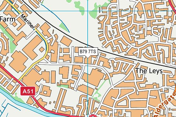 B79 7TS map - OS VectorMap District (Ordnance Survey) B79 7TS map - OS VectorMap District (Ordnance Survey)