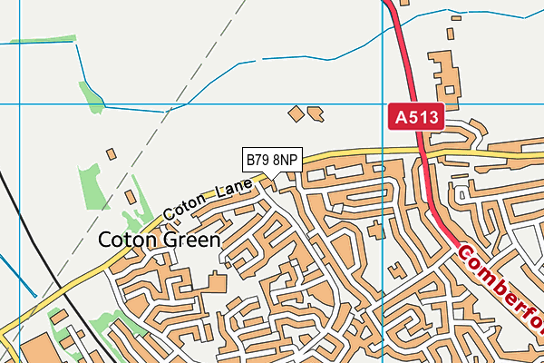 B79 8NP map - OS VectorMap District (Ordnance Survey) B79 8NP map - OS VectorMap District (Ordnance Survey)