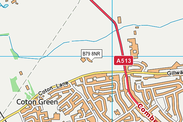 B79 8NR map - OS VectorMap District (Ordnance Survey) B79 8NR map - OS VectorMap District (Ordnance Survey)