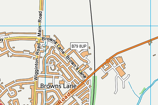 B79 8UP map - OS VectorMap District (Ordnance Survey) B79 8UP map - OS VectorMap District (Ordnance Survey)