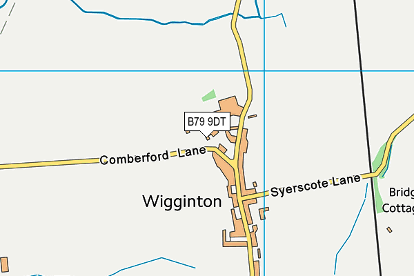 B79 9DT map - OS VectorMap District (Ordnance Survey) B79 9DT map - OS VectorMap District (Ordnance Survey)