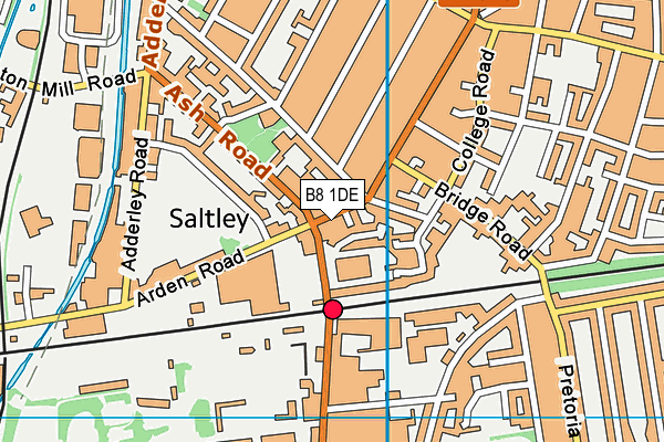 B8 1DE map - OS VectorMap District (Ordnance Survey) B8 1DE map - OS VectorMap District (Ordnance Survey)