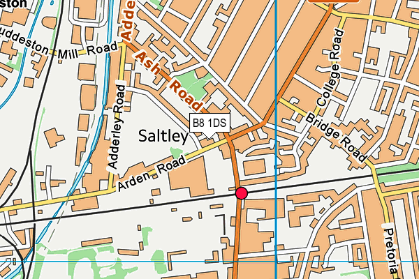 B8 1DS map - OS VectorMap District (Ordnance Survey) B8 1DS map - OS VectorMap District (Ordnance Survey)