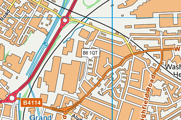 B8 1QT map - OS VectorMap District (Ordnance Survey) B8 1QT map - OS VectorMap District (Ordnance Survey)