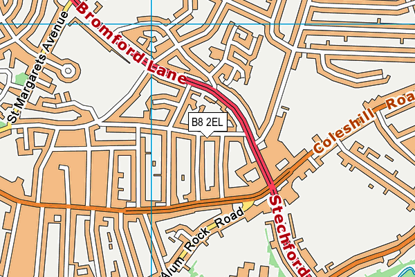 B8 2EL map - OS VectorMap District (Ordnance Survey) B8 2EL map - OS VectorMap District (Ordnance Survey)