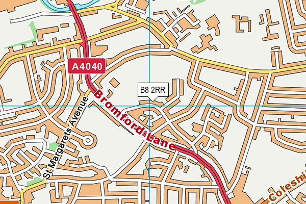 B8 2RR map - OS VectorMap District (Ordnance Survey) B8 2RR map - OS VectorMap District (Ordnance Survey)