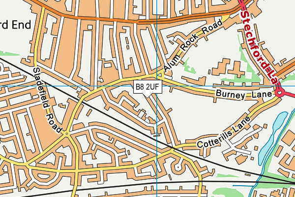 B8 2UF map - OS VectorMap District (Ordnance Survey) B8 2UF map - OS VectorMap District (Ordnance Survey)