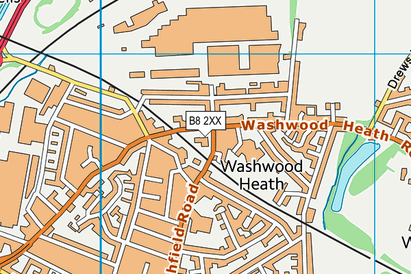 B8 2XX map - OS VectorMap District (Ordnance Survey) B8 2XX map - OS VectorMap District (Ordnance Survey)
