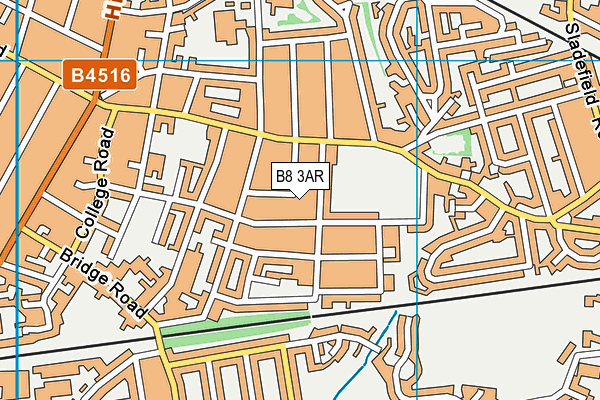 B8 3AR map - OS VectorMap District (Ordnance Survey) B8 3AR map - OS VectorMap District (Ordnance Survey)