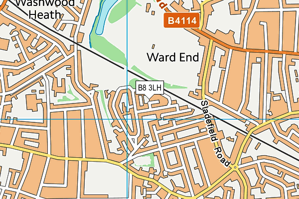 B8 3LH map - OS VectorMap District (Ordnance Survey) B8 3LH map - OS VectorMap District (Ordnance Survey)