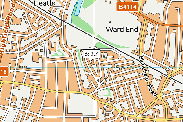 B8 3LY map - OS VectorMap District (Ordnance Survey) B8 3LY map - OS VectorMap District (Ordnance Survey)