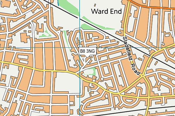 B8 3NG map - OS VectorMap District (Ordnance Survey) B8 3NG map - OS VectorMap District (Ordnance Survey)