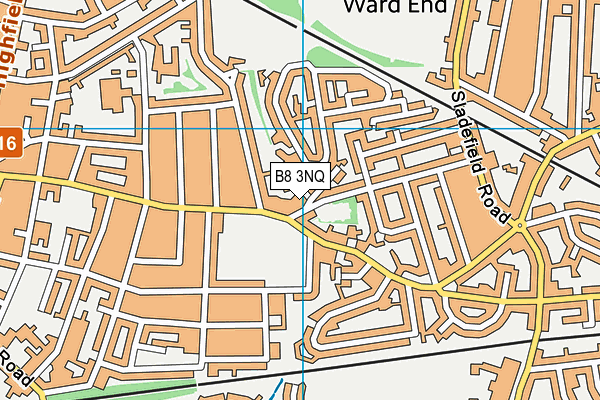 B8 3NQ map - OS VectorMap District (Ordnance Survey) B8 3NQ map - OS VectorMap District (Ordnance Survey)