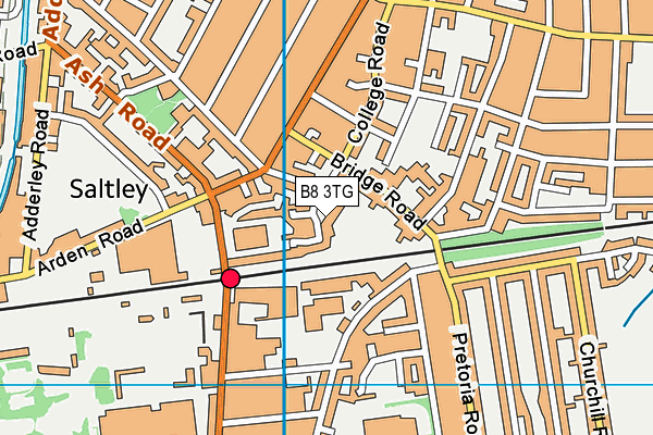 B8 3TG map - OS VectorMap District (Ordnance Survey) B8 3TG map - OS VectorMap District (Ordnance Survey)