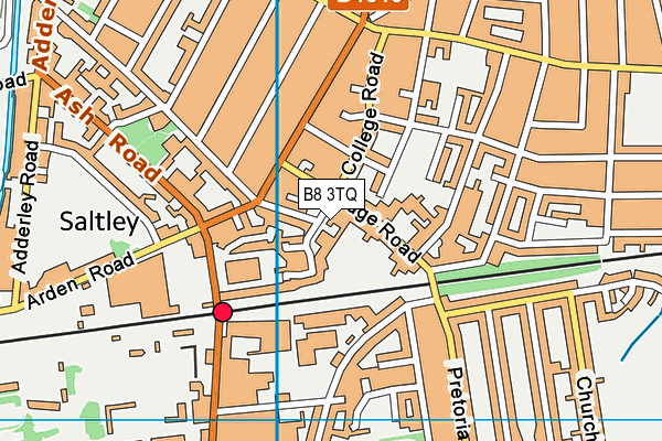 B8 3TQ map - OS VectorMap District (Ordnance Survey) B8 3TQ map - OS VectorMap District (Ordnance Survey)