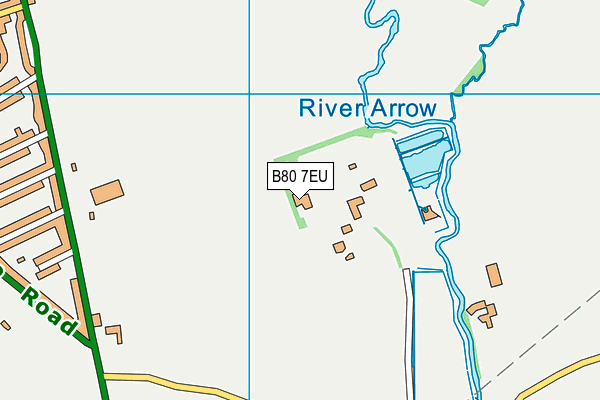 B80 7EU map - OS VectorMap District (Ordnance Survey) B80 7EU map - OS VectorMap District (Ordnance Survey)