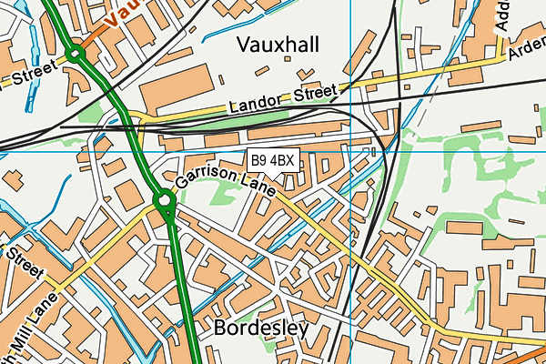 B9 4BX map - OS VectorMap District (Ordnance Survey) B9 4BX map - OS VectorMap District (Ordnance Survey)