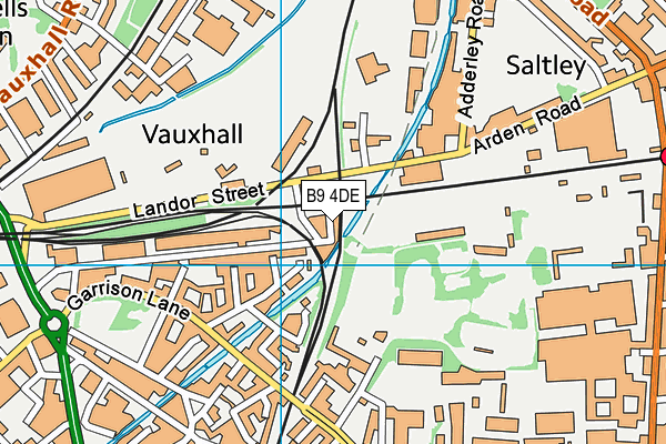 B9 4DE map - OS VectorMap District (Ordnance Survey) B9 4DE map - OS VectorMap District (Ordnance Survey)