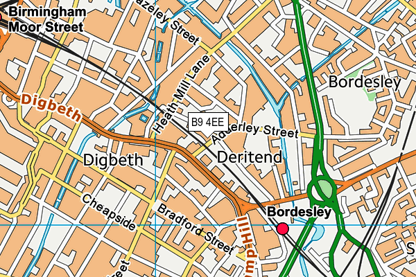 B9 4EE map - OS VectorMap District (Ordnance Survey) B9 4EE map - OS VectorMap District (Ordnance Survey)