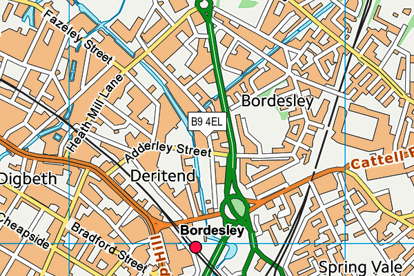 B9 4EL map - OS VectorMap District (Ordnance Survey) B9 4EL map - OS VectorMap District (Ordnance Survey)