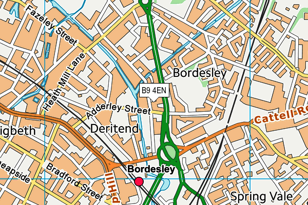 B9 4EN map - OS VectorMap District (Ordnance Survey) B9 4EN map - OS VectorMap District (Ordnance Survey)
