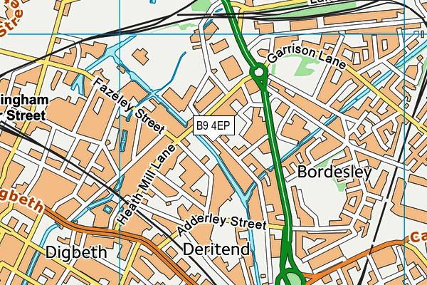 B9 4EP map - OS VectorMap District (Ordnance Survey) B9 4EP map - OS VectorMap District (Ordnance Survey)