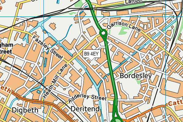 B9 4EY map - OS VectorMap District (Ordnance Survey) B9 4EY map - OS VectorMap District (Ordnance Survey)