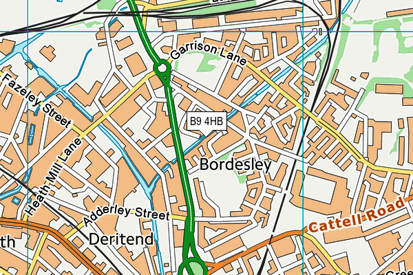 B9 4HB map - OS VectorMap District (Ordnance Survey) B9 4HB map - OS VectorMap District (Ordnance Survey)