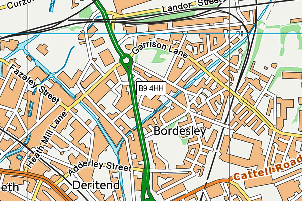 B9 4HH map - OS VectorMap District (Ordnance Survey) B9 4HH map - OS VectorMap District (Ordnance Survey)