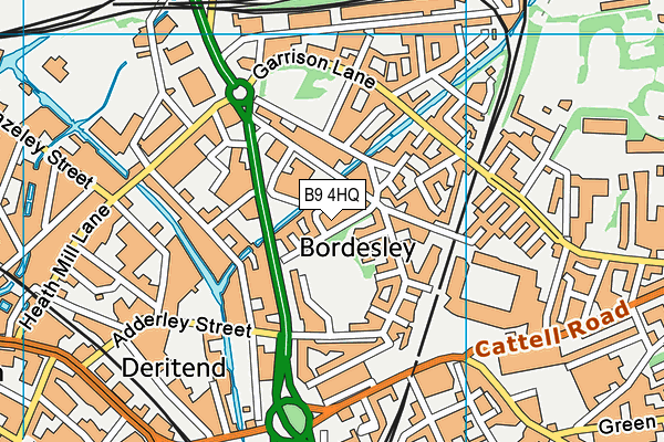B9 4HQ map - OS VectorMap District (Ordnance Survey) B9 4HQ map - OS VectorMap District (Ordnance Survey)