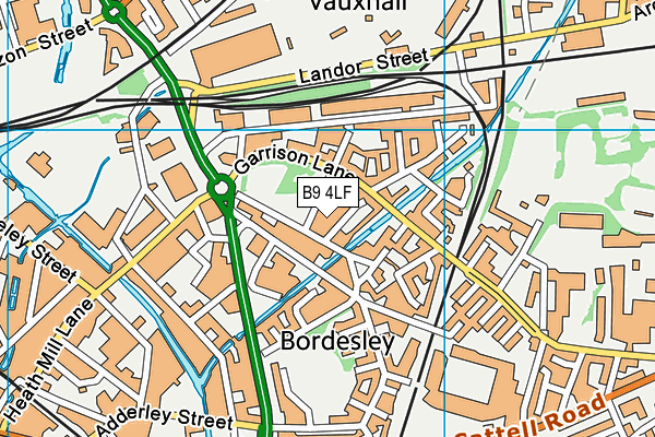 B9 4LF map - OS VectorMap District (Ordnance Survey) B9 4LF map - OS VectorMap District (Ordnance Survey)