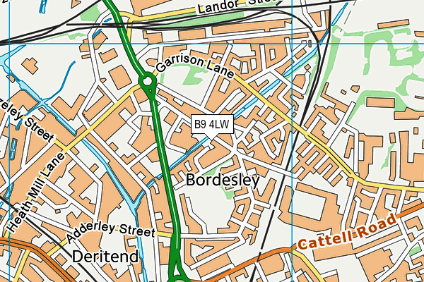 B9 4LW map - OS VectorMap District (Ordnance Survey) B9 4LW map - OS VectorMap District (Ordnance Survey)