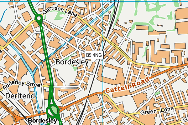 B9 4NG map - OS VectorMap District (Ordnance Survey) B9 4NG map - OS VectorMap District (Ordnance Survey)