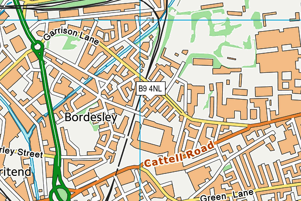 B9 4NL map - OS VectorMap District (Ordnance Survey) B9 4NL map - OS VectorMap District (Ordnance Survey)