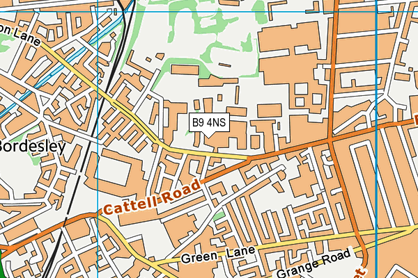 B9 4NS map - OS VectorMap District (Ordnance Survey) B9 4NS map - OS VectorMap District (Ordnance Survey)
