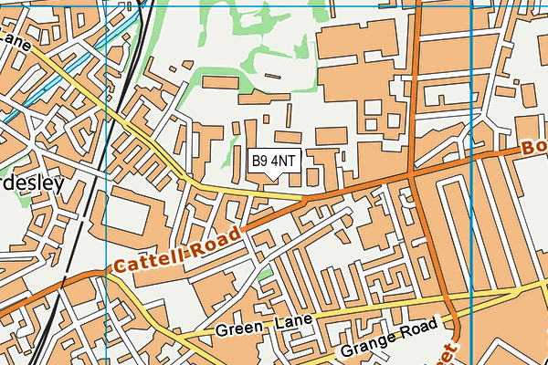 B9 4NT map - OS VectorMap District (Ordnance Survey) B9 4NT map - OS VectorMap District (Ordnance Survey)
