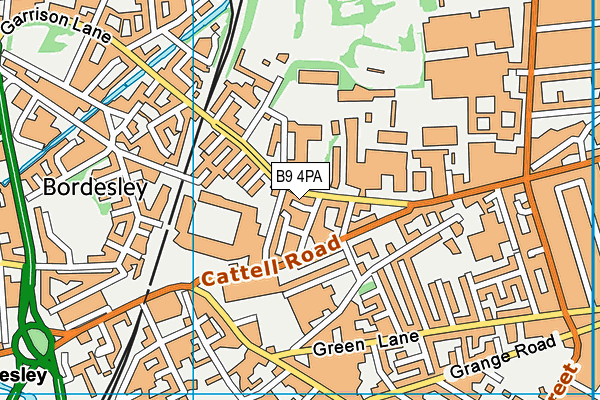 B9 4PA map - OS VectorMap District (Ordnance Survey) B9 4PA map - OS VectorMap District (Ordnance Survey)